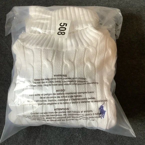 Ralph Lauren Sport CowlNeck Sweater Women Med. White Cable Knit Pullover Cotton - Picture 12 of 12